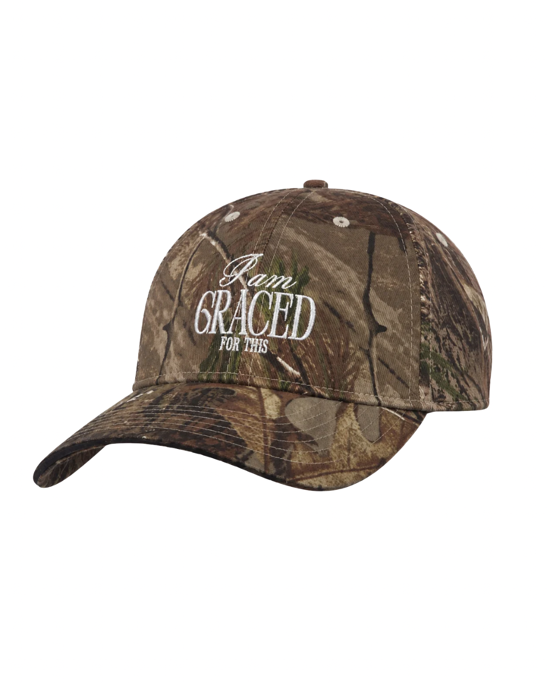 I AM GRACED FOR THIS CAMO HAT