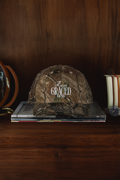 I AM GRACED FOR THIS CAMO HAT